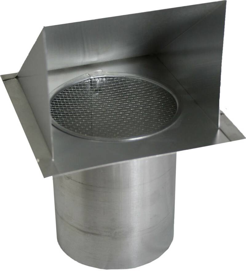 Galvanized bath vent