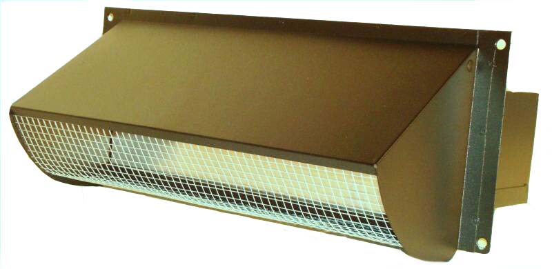 3.25 x 10, 3.25 x 12 and 3.25 x 14 heavy duty outside vent covers