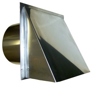 stainless 8 inch range hood wall vent