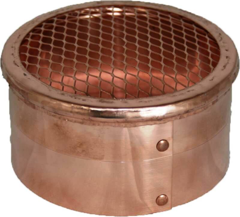 copper soffit air intake