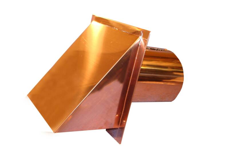 heavy copper wind resistant kitchen range bath and dryer vents